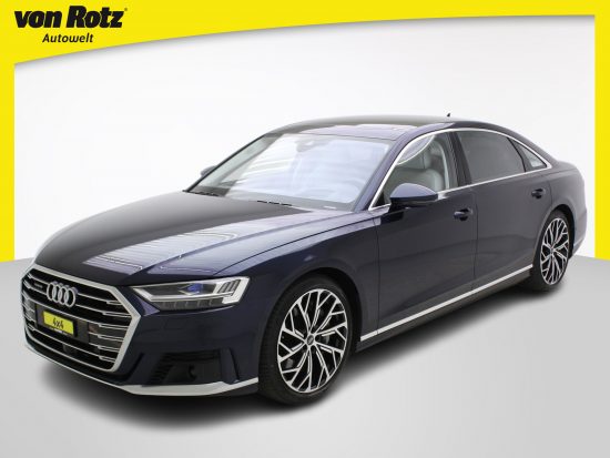 AUDI A8 60 TDI quattro Lang "Exclusive" (435PS) **Audi Garantie bis 11/2025** - Auto Welt von Rotz AG