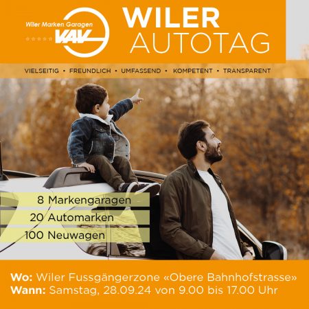 Entdecken Sie unsere Neuheiten am Wiler Autotag an der oberen Bahnhofstrasse - Auto Welt von Rotz AG 4