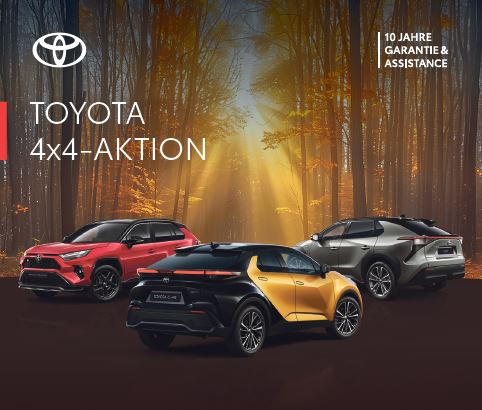 Toyota 4x4-Aktion - Auto Welt von Rotz AG