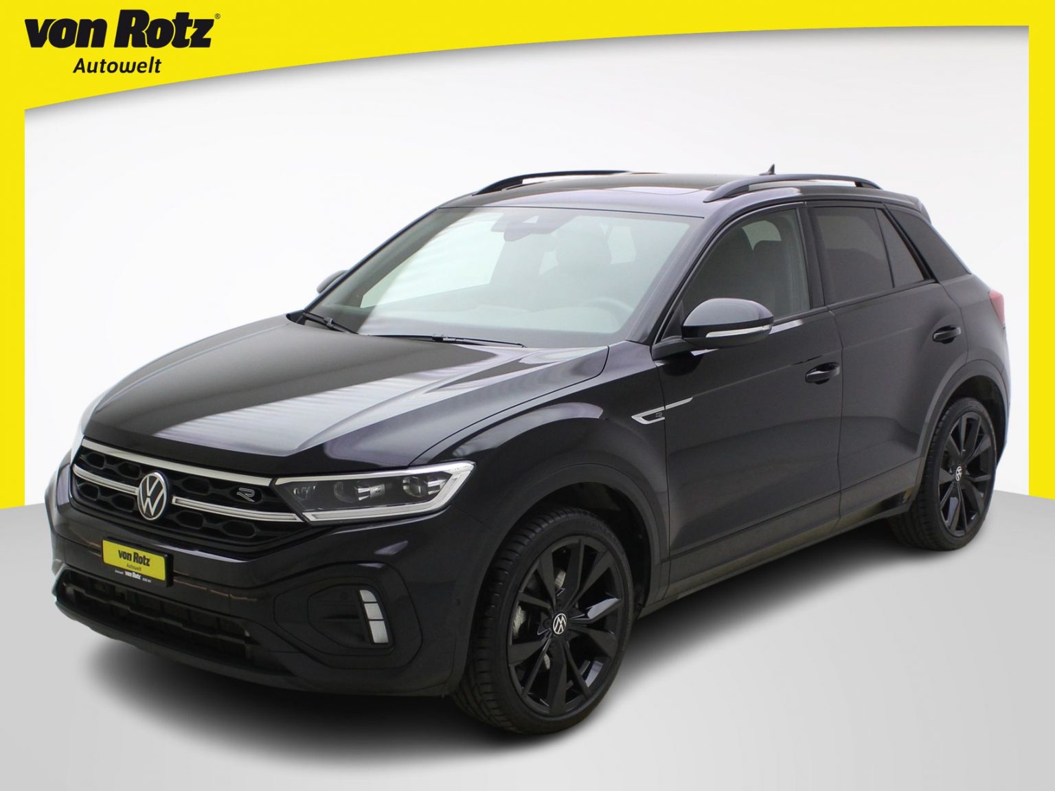 VW T-Roc 2.0 TSI DSG R-Line Black Style 4Motion **Leder / Standheizung**