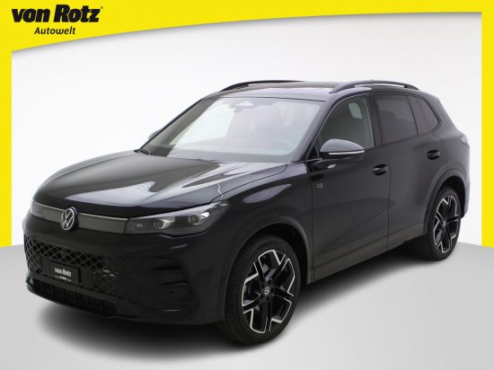 VW Tiguan 2.0 TDI DSG R-Line Black Style 4Motion **Leder/Anhängerkupplung/Standheizung** - Auto Welt von Rotz AG