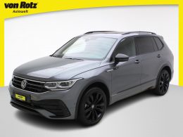 VW Tiguan Allspace 2.0 TSI DSG R-Line Black Style 4Motion **Leder/Sitzbelüftung/Anhängerkupplung/Standheizung** - Auto Welt von Rotz AG